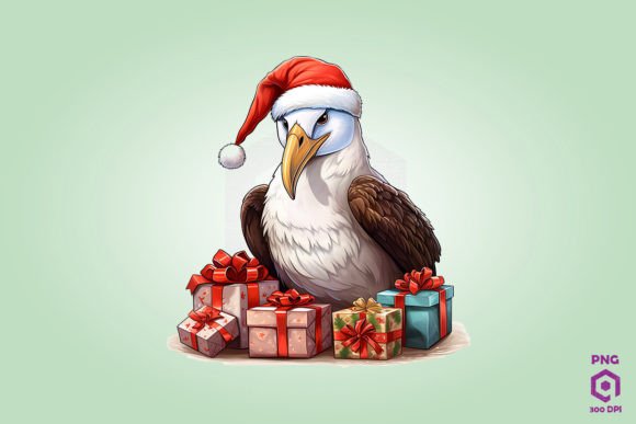 Albatross with Christmas Gifts: A Designer's Review of Seasonal Illustrations