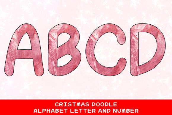 Christmas Doodle Alphabet Letter 63: A Crafter's Review of Festive Illustrations