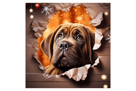 Christmas Mastiff Broken Wall 1: A Review of Festive Illustrations