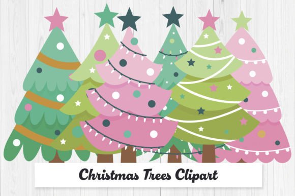 Christmas Trees PNG Clipart Review