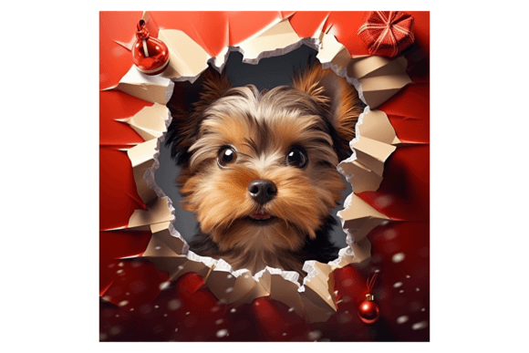 Christmas Yorkshire Terrier Broken Wall 2 Review