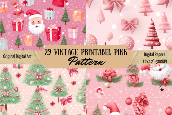Vintage Printable Pink Christmas Cute: A Designer's Real-World Review